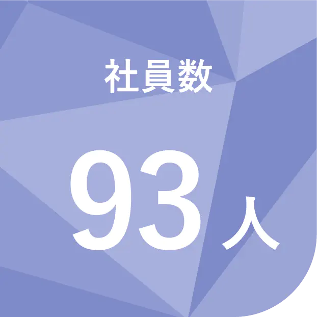 社員数 93人